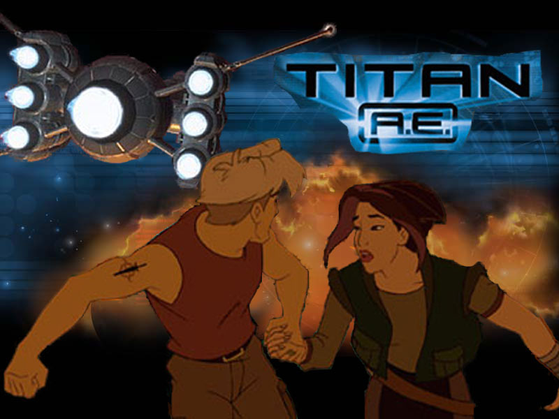 croquis 18du film Titan A.E.